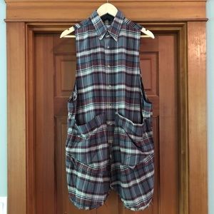 STATE the Label One-of-a-Kind Plaid Smock